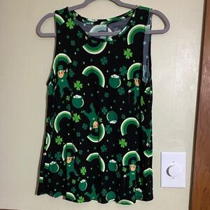 Lucky Clover Sleeveless Top